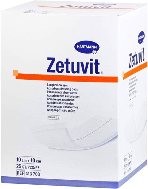 Zetuvit Sterile 10x10cm (Packet 25) – Topcat Healthcare