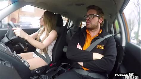 Throating Babe Publicly Banged Outdoor In Car By Instructor Xxx Mobile Porno Videos Movies