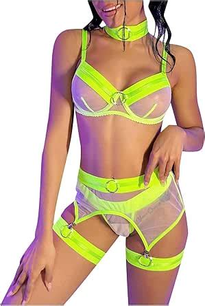 Tnmlld Women S Garter Set Lingerie With Collar Temptation Exotic Outfits Sexy Lingerie Sets For