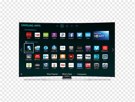 LED Backlit LCD Samsung High Definition Television 4K Resolution Smart