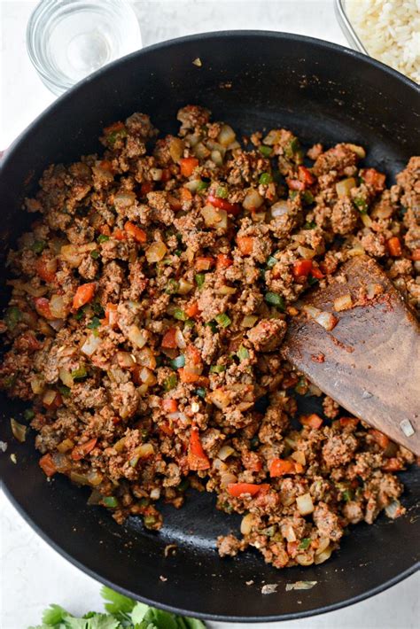 Naked Beef Burrito Skillet Simply Scratch