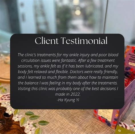 Testimonials - The Healing Clinic