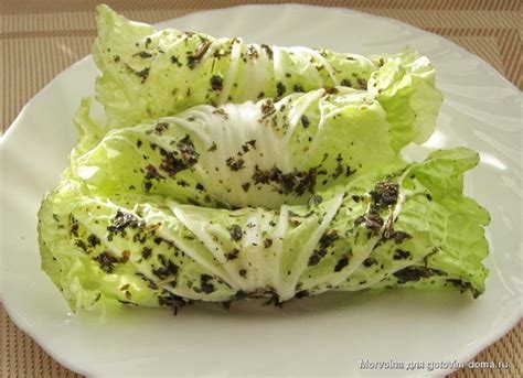 Закусочные рулетики из китайской капусты с сыром • Закуски овощные, грибные
