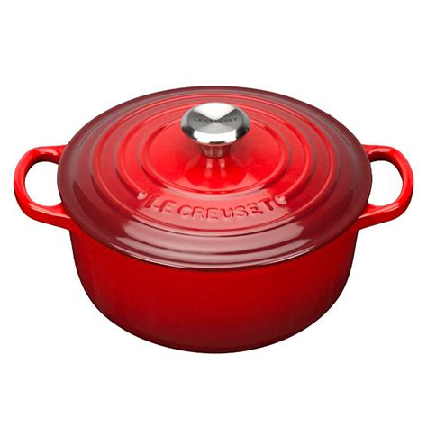 Le Creuset Signature Rund St Bejernsgryde Cm Kirseb Rr D Dkk