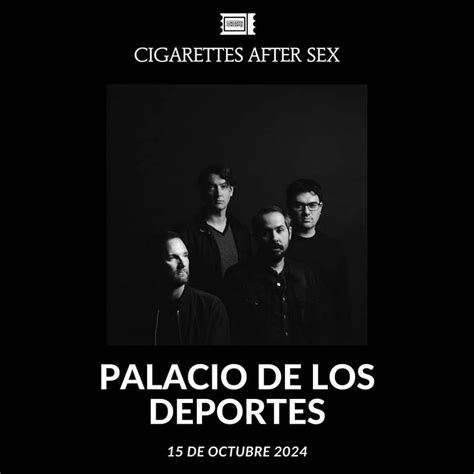 CIGARETTES AFTER SEX CONQUISTARÁ EL PALACIO DE LOS DEPORTES Amplifik