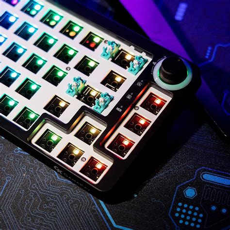 Lk Rgb Modular Diy Mechanical Keyboard Keys Hot Swappable Pin Pin Sw Home Garden