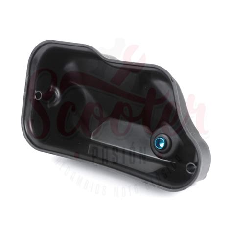 Tapa Carburador Airbox Polini Vespa Px Disco Tx T Iris Con Engrase