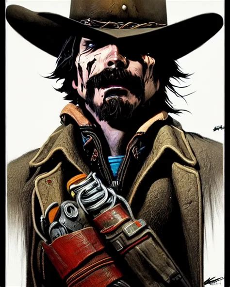 Mccree From Overwatch Character Portrait Portrait Stable Diffusion