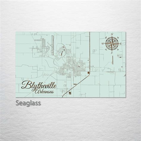 Blytheville, Arkansas Street Map – Fire & Pine