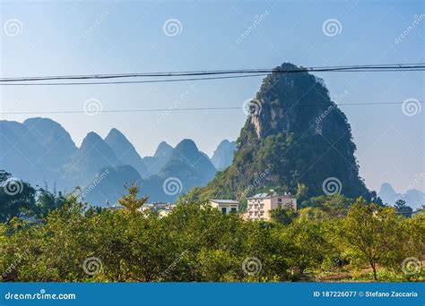 Karst Mountains of Guilin, China Stock Image - Image of china ...