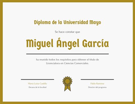 P Gina Plantillas De Certificados De Diploma Gratis Para Editar Canva