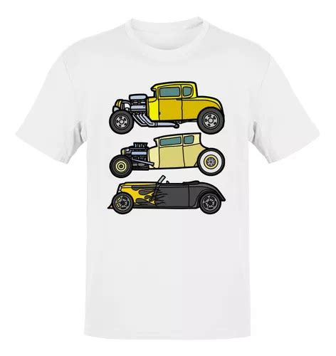 Camiseta Carros Antigos Hot Roads Chamas Corridas Masculina Mercadolivre