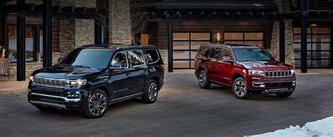 luxury suvs large suvs  premium features  jeep