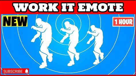 FORTNITE WORK IT EMOTE 1 HOUR FORTNITE 1 HOUR MUSIC YouTube