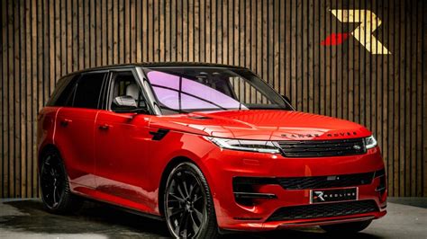 2023 Land Rover Range Rover Sport Red Automatic Right Hand Drive In