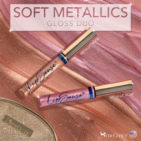 Lipsense Metallic Nude Gloss Limited Edition Swakbeauty