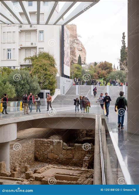 The Acropolis Museum In Athens Editorial Image Image Of Building