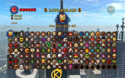 Characters | Maps - LEGO Marvel Super Heroes Game Guide & Walkthrough ...