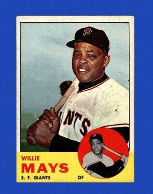 Topps Set Break Willie Mays Ex Exmint Gmcards Ebay