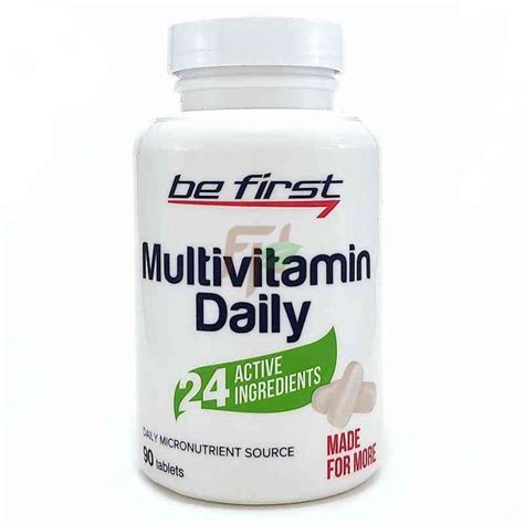 Be First Multivitamin Daily (90 таблеток) - Купить мультивитамины в ...