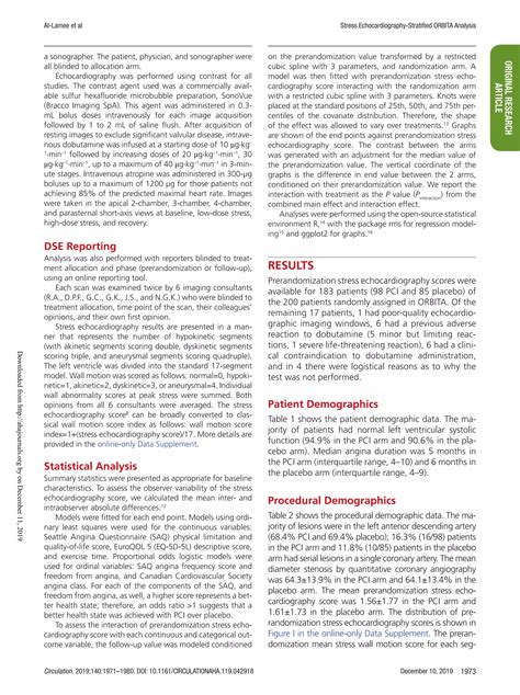 Dobutamine Stress Echocardiography Pdf