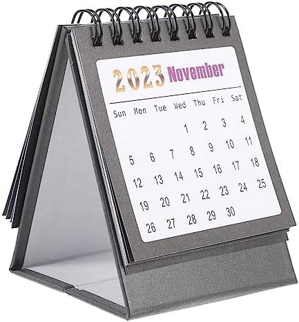 Toyvian 2023 2024 Planner Mini Desk Calendar Flip Calendar 2023 2024