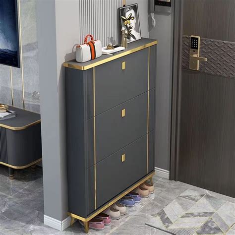 Этажерка для обуви 573EC5700DF8449C87655ED6C798B6C4, ДВП, 17x50x120 см ...
