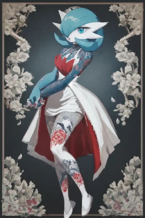 AI Art Tattooed Gardevoir By Chf Reviewer PixAI