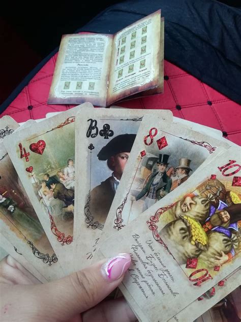 Игральные карты для предсказаний Красные и черные бриллианты | Magic ...