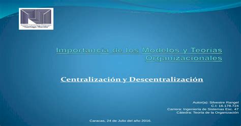 Mapa Conceptual Teoria De La Organizacion PDF Document