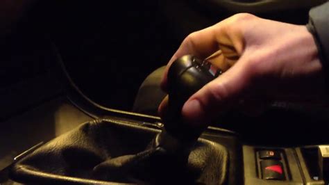 Короткоходная кулиса на БМВ е46 - YouTube