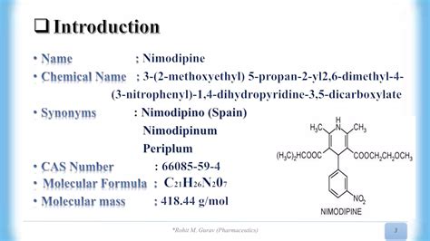 degradation  nimodipine  stability indicating method pptx