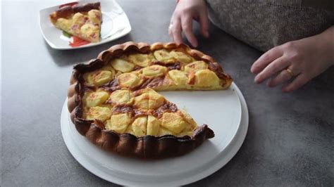 Une Tarte Aux Pommes Sans Pâte 🥧🍏🍎 Youtube