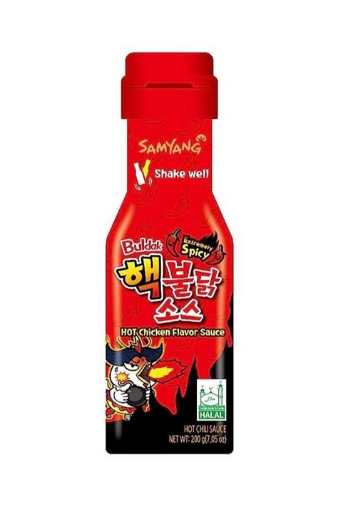 Samyang Buldak Extremely Spicy Hot Chicken Flavor Sauce Packaging Type