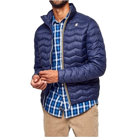 K Way Doudoune col montant Bleu Vêtements Doudounes Homme 190 00