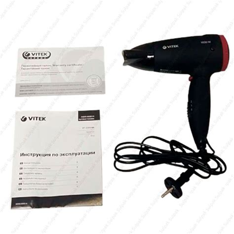 Фен Vitek VT-2269 в Алматы - цены, купить в интернет - магазине Sulpak ...