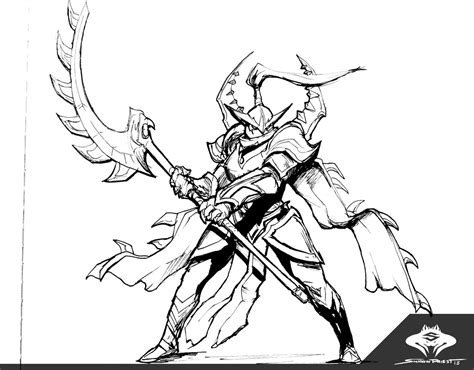 Варден раскраска - 66 фото