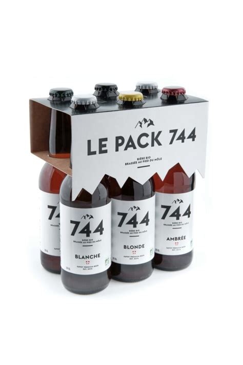 Pack x cl Blanche Verveine Blanche Blonde Ambrée IPA Porter La Brasserie