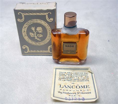 Vintage Lancome Magie Perfume Sealed Mid Century France Rare Etsy