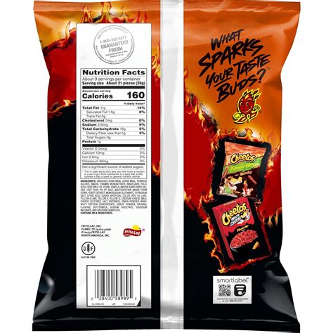 Gluten Free Cheetos Flamin Hot Chips Oz Bag India Ubuy