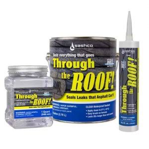 Metal Roof Sealant Review: Sashco Through the Roof Sealant