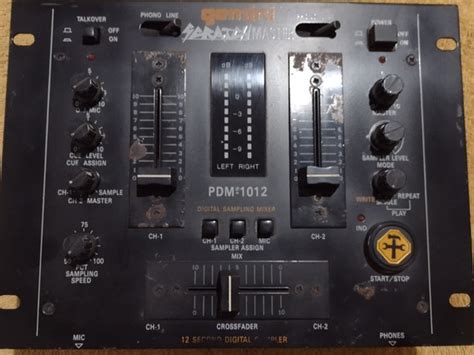 Mixer Gemini Pdm 1012 Scratch Master Mixers Mercadolivre 📦