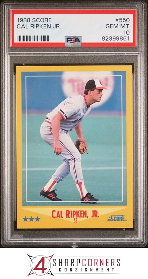 Cal Ripken Jr Score Base Psa Price Guide Sports Card Investor