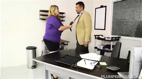 Sexy BBW Busty Boss Kimmie Kaboom Fucks Her Stud Employee