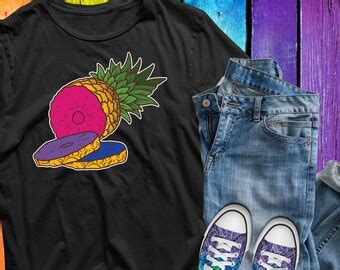 Pansexual Pineapple Lgbtq Month Gay Rights Pride Week Shirt Etsy
