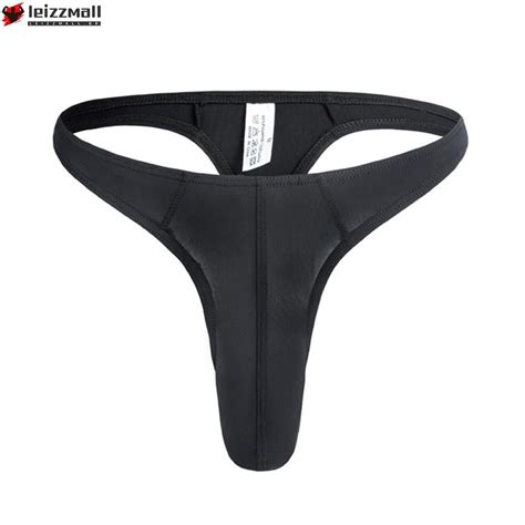 Homens Gelo Seda Jockstrap Knickers Lingerie Low Rise Sexy Stretch Trunks Shopee Brasil