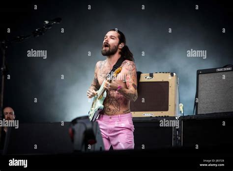 Simon Neil Of The Scottish Alternative Rock Band Biffy Clyro Pictured