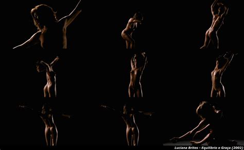 Naked Luciana Brites in Equilíbrio e Graça