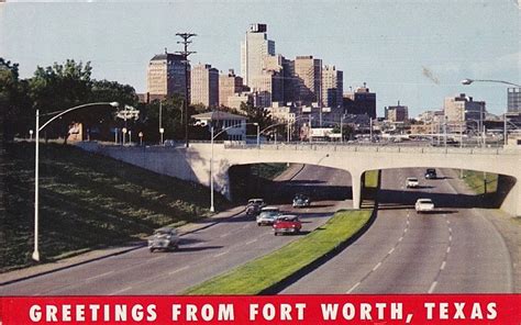 Postcards Capturing A S View Of I Heading East Through Fort