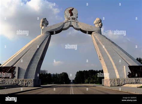 Arch Of Reunification Pyongyang Hi Res Stock Photography And Images Alamy